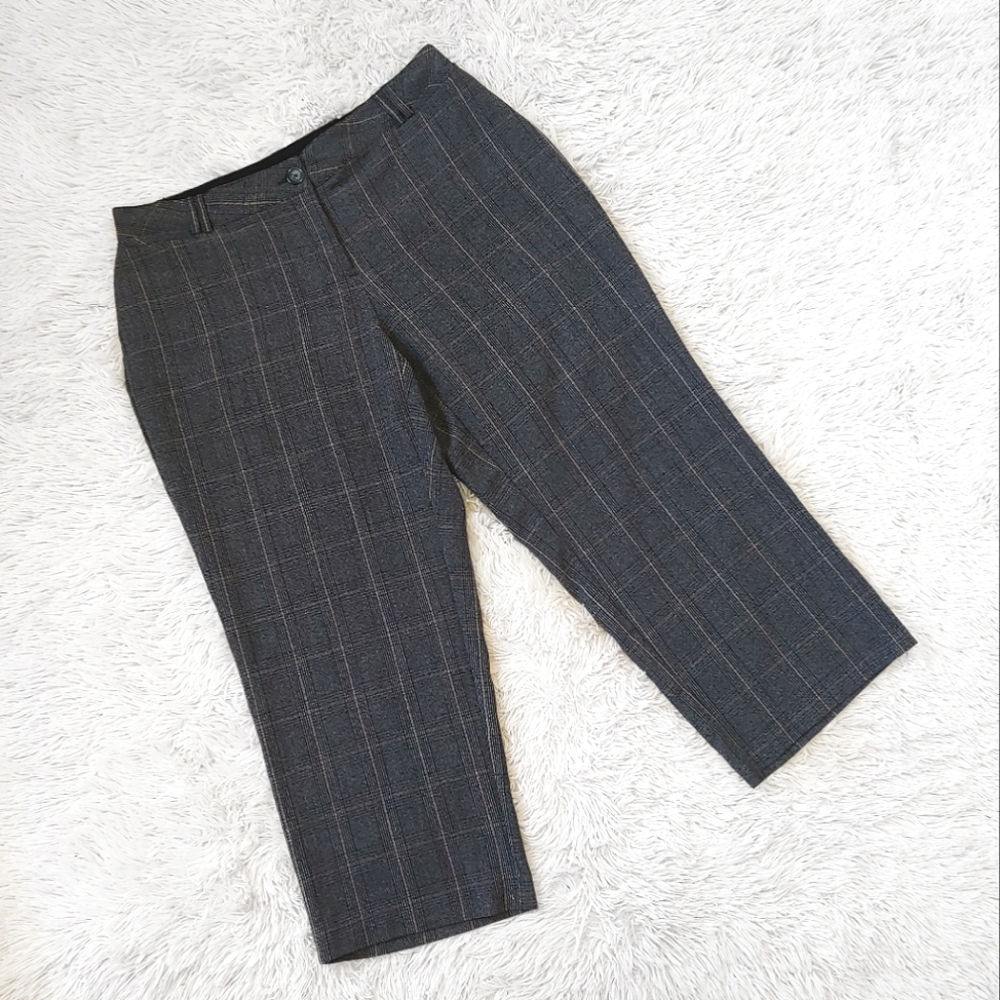 ❄️Avenue 16P, Plaid Straight Leg Pants